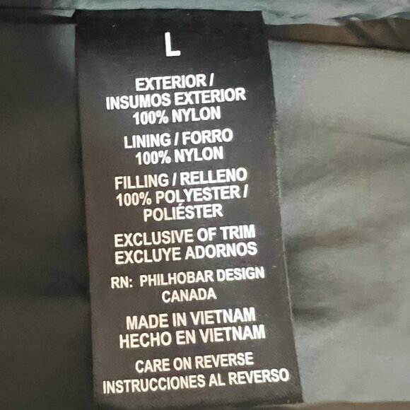 Nicole Miller Women’s Asymetrical Zipper Vest Large Gray Quilted Winter Outdoor - Picture 8 of 9